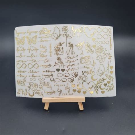 Arteria. Metal stickers All in 1 Combo Sheet