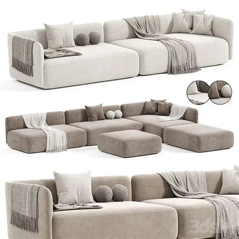 COZY sofa 3ds max models free download – 3DSky Model Free