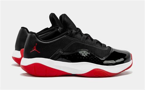 Retro 11 jordans red and black online