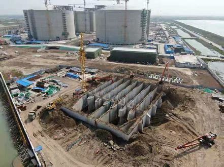 自主研发、全球最大，6座27万方LNG储罐在江苏盐城开建 - 北京中地华安