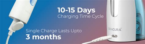 ORACURA® Combo OC200 LITE Smart PLUS Water Flosser® White & SB100 Sonic ...