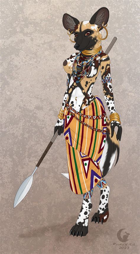 Thanda the Hound Archon by PookaWitch on DeviantArt