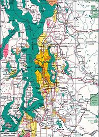 Image result for Seattle Washington Map Area
