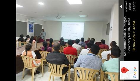 MASTERING THE MENTEES Programme conducted by Dr K B JAYARRAMAN to the ...