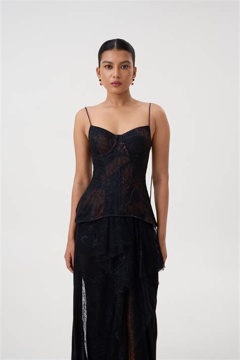 ALMA LACE CORSET TOP – Polite Society