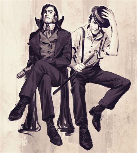 I've made this fanart of Wax and Wayne (from Mistbor Fantasy Books ...