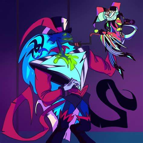 Asmodeus x Fizzarolli. Helluva boss. Vivziepop