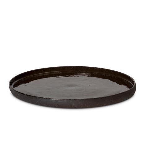 Black Dinner Plate | Oksijen