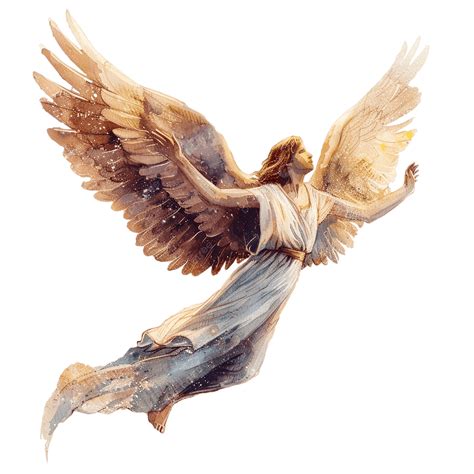 Flying Angel Painting