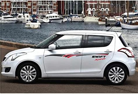 ISEE 360 Vinyl Swift Car Sports Stickers Exterior Bumper Sides Hood ...
