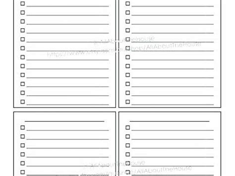 Printable To Do List Template Word