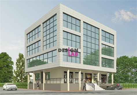 Commercial Building Elevation Design 的图像结果