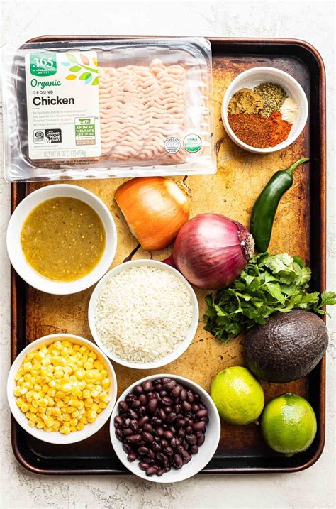 Ground Chicken Taco Bowls - Recipe Runner