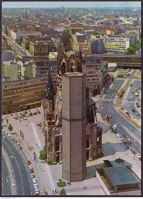 Berlin - Kaiser Wilhelm Memorial Church, Berlin - Germania - Carte ...
