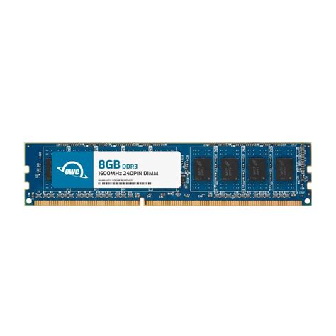 Amazon.in: Buy OWC 8GB DDR3 1600 PC3-12800 CL11 2Rx8 240-pin 1.5V ...