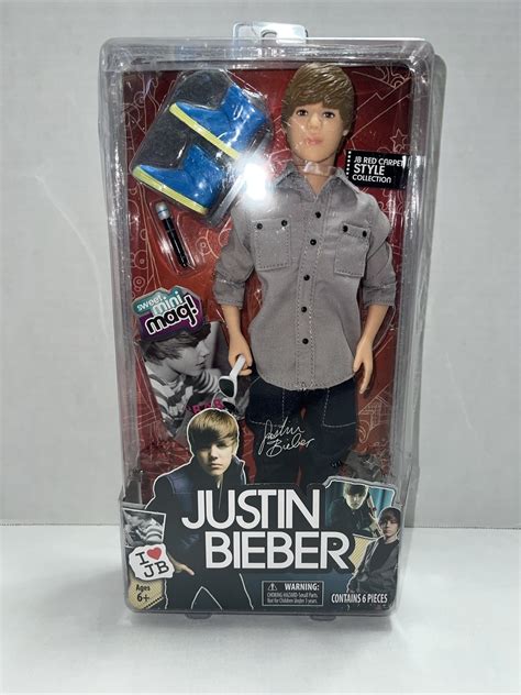 2010 Justin Bieber Doll Red Carpet Style Collection 12" 1:6 Action ...