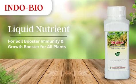 INDO-BIO Liquid Nutrient for Soil Booster Immunity & Growth Booster for ...