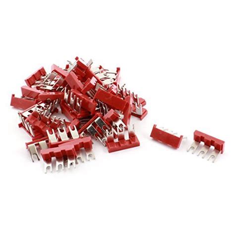 Alcoa Prime400V 10A 3-Position Red Pre Insulated Terminal Jumper Strip ...