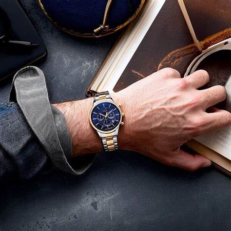 Buy Online Xylys Triumph Swiss Chronograph Stainless Steel Blue Dial ...