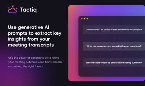 Tactiq: AI-powered transcription tool for Zoom, Google Meet, and MS ...