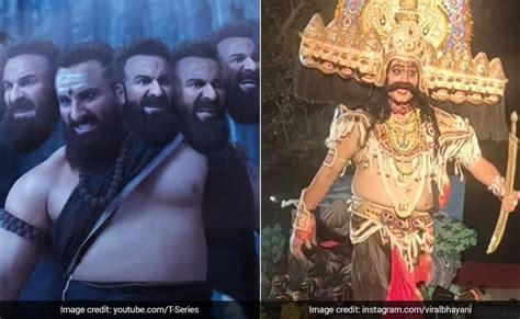 Ravana of Delhi's Ramlila won the hearts of the people , users said ...