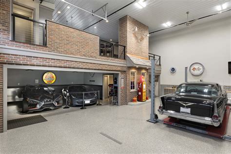 Custom Garage With Loft