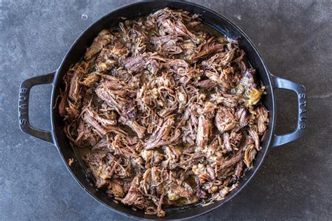Roasted Shredded Beef (Only 3 Ingredients) - Momsdish