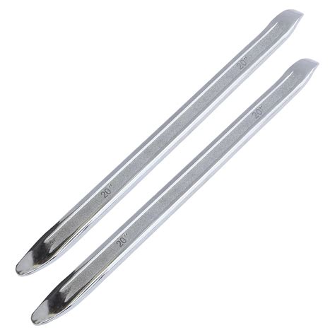 FOCMKEAS 2 PCS 20-Inch Tire Iron, Heavy Duty Tire Spoons Lever Bar ...