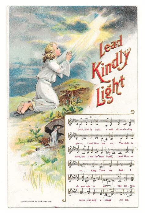 The Hymn Lead Kindly Light at Joannie Adams blog