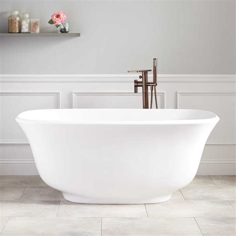 Lindsey Acrylic Freestanding Tub | Free standing tub, Traditional ...