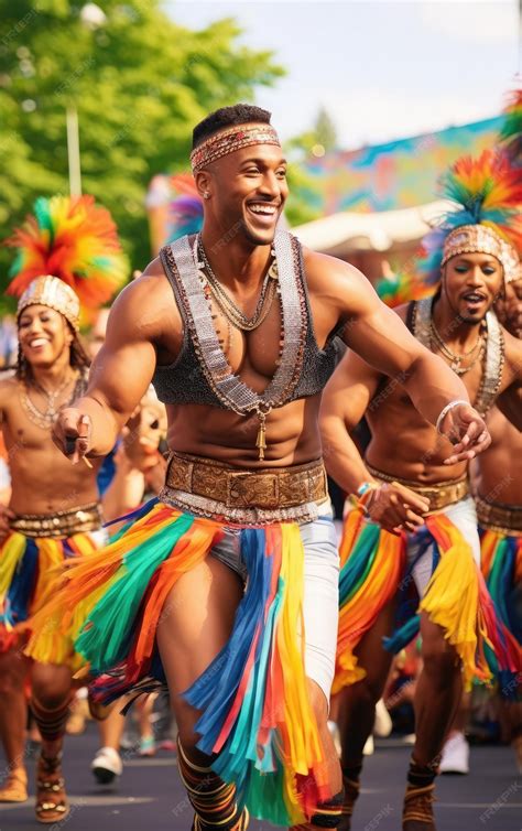 Premium Photo | Multiple Brazilian male dancers with impressive muscles ...