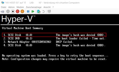 Image result for Virtual Machine Boot Summary Hyper-V