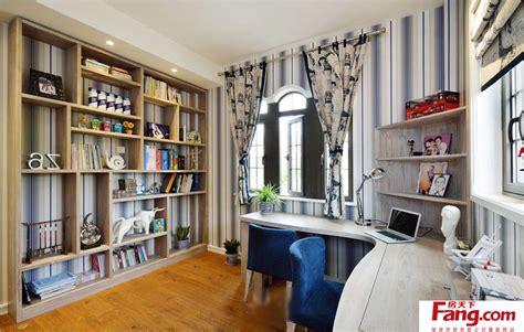 8平米家庭书房图片欣赏-房天下装修效果图