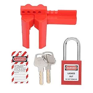 Engineering Safety Lock Set, Durable Electrical Padlock Kit for ...