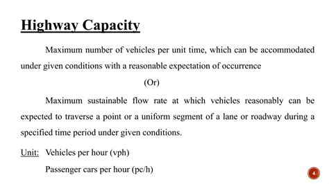 Capacity and LOS of Multi-Lane HIghways | PPTX