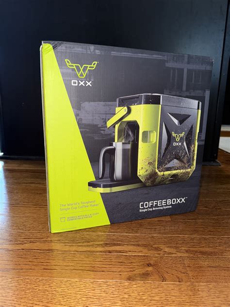 OXX Coffeeboxx Single Serve Coffee Maker - Black/Green (CBK250) for sale online | eBay
