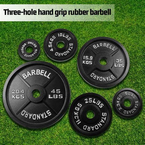 2 Cast Iron Olympic Bumper Weight Plate | Ubuy India