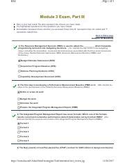 Image result for Module 3 Exam