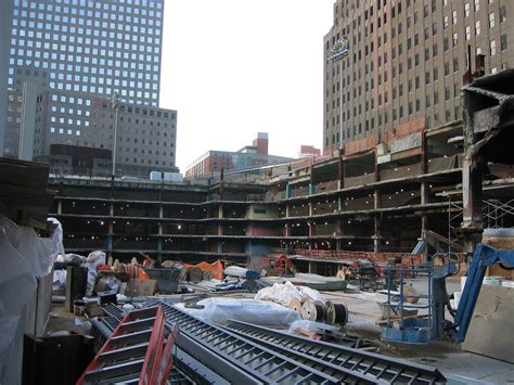 WTC November 23, 2003, The re-opening of the WTC PATH station. The ...