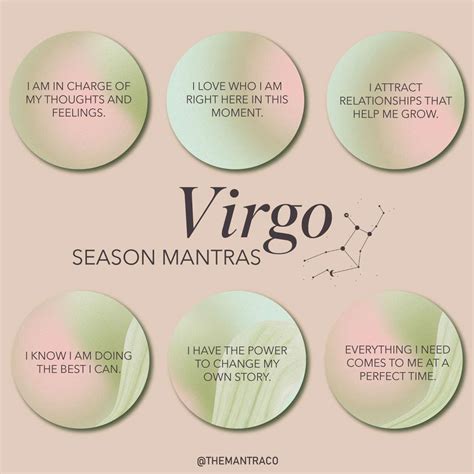 Virgo Season Mantras – The Mantra Collective