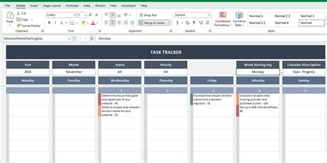 Image result for Task Organizer Excel Template