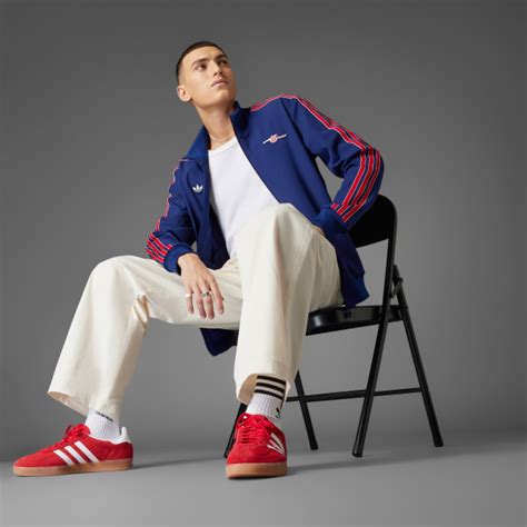 adidas Arsenal Terrace Icons Track Top - Blue | adidas India