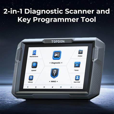 TOPDON UltraDiag Advanced Diagnostic Scanner Supports Key Programming