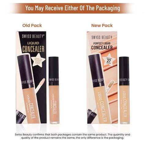 Buy Swiss beauty Full Coverage Liquid Concealer With Jojoba Oil Online