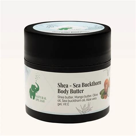 Buy Natural Splash Shea - Sea Buckthorn Body Butter | With Hibiscus ...