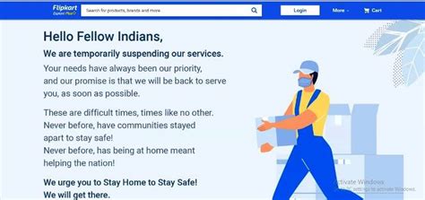 कोरोना लॉकडाउन: Flipkart को बंद करनी पड़ी अपनी सेवाएं, Amazon की सेवा ...