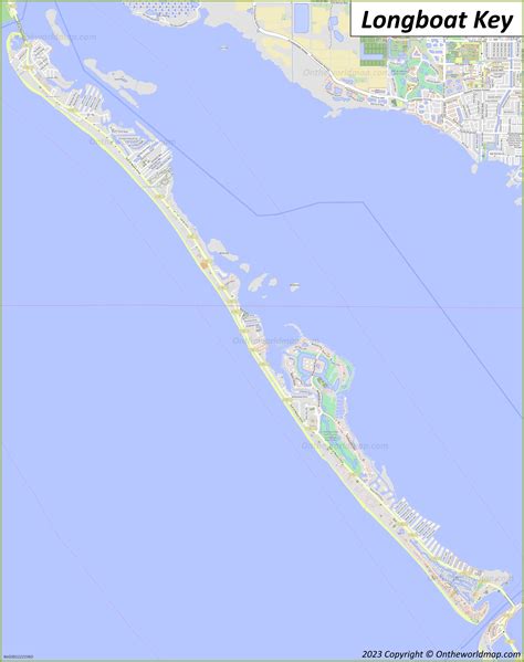 Longboat Key Map | Florida, U.S. | Detailed Maps of Longboat Key