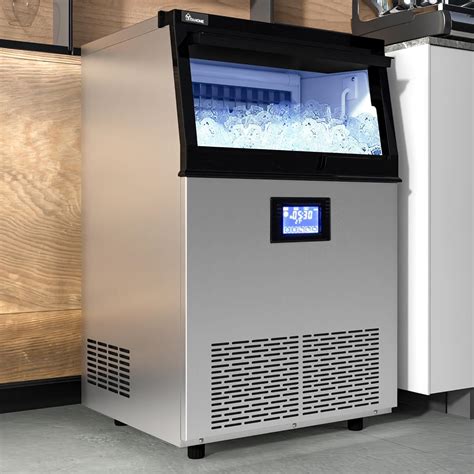 Amazon.com: YITAHOME Upgraded Commercial Ice Machine, 120LBS/24H Ice ...