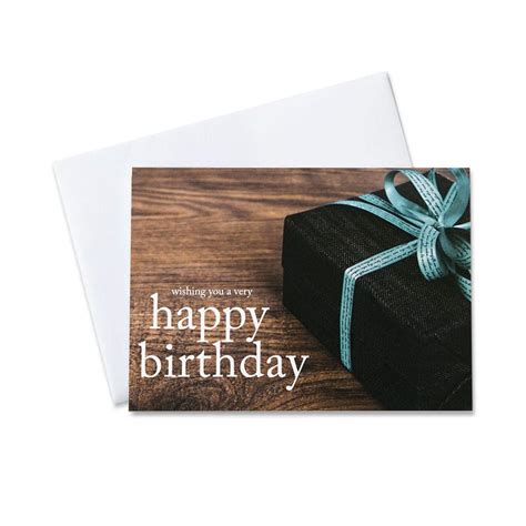 Birthday Greeting Cards - B1702. Business Greeting Card Featuring a ...