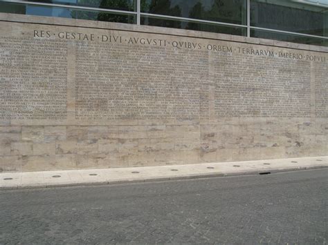 Rethinking epigraphic evidence: the Res Gestae Divi Augusti ...